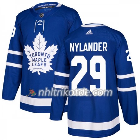 Toronto Maple Leafs Trikot William Nylander 29 Adidas 2017-2018 Blau Authentic - Herren
